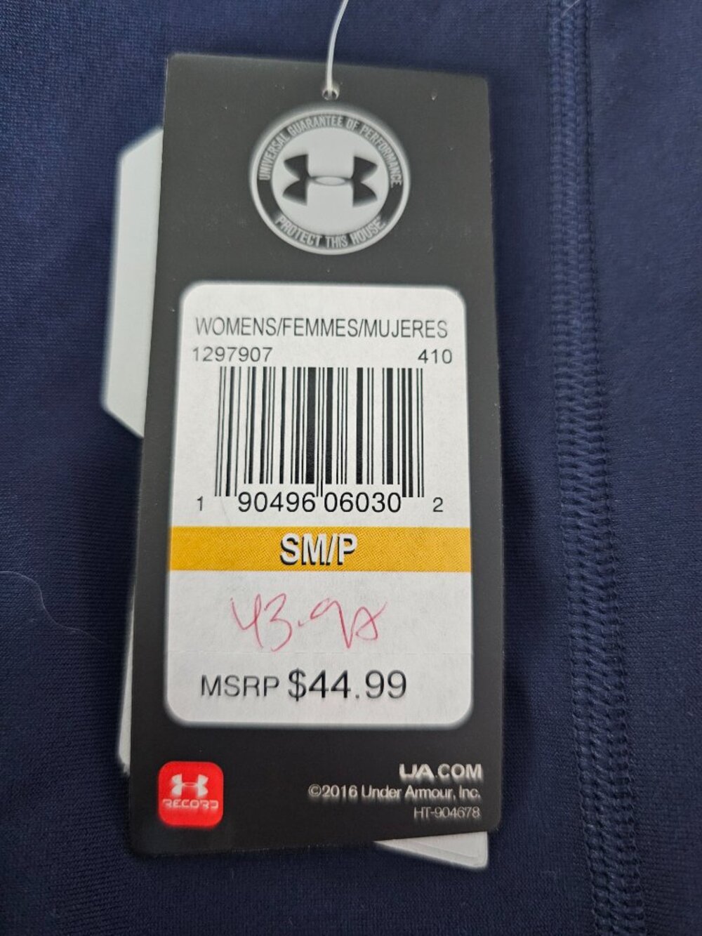 Under Armour HeatGear Ankle Crop Leggings size: SM/P - Picture 5 of 6